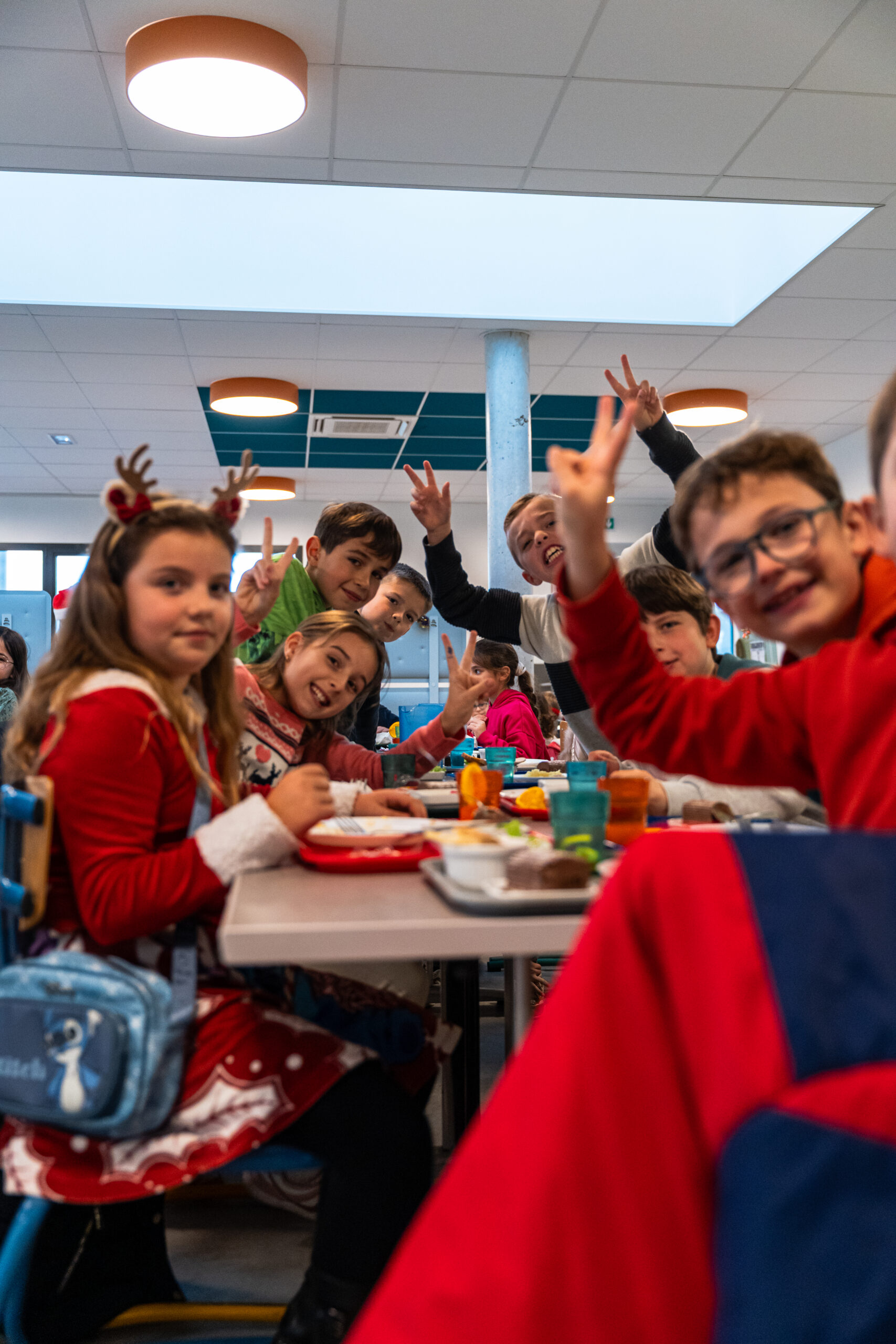Le repas de Noël des enfants