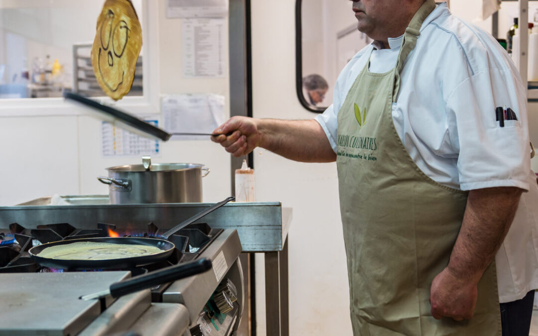 La Chandeleur : les crêpes en action