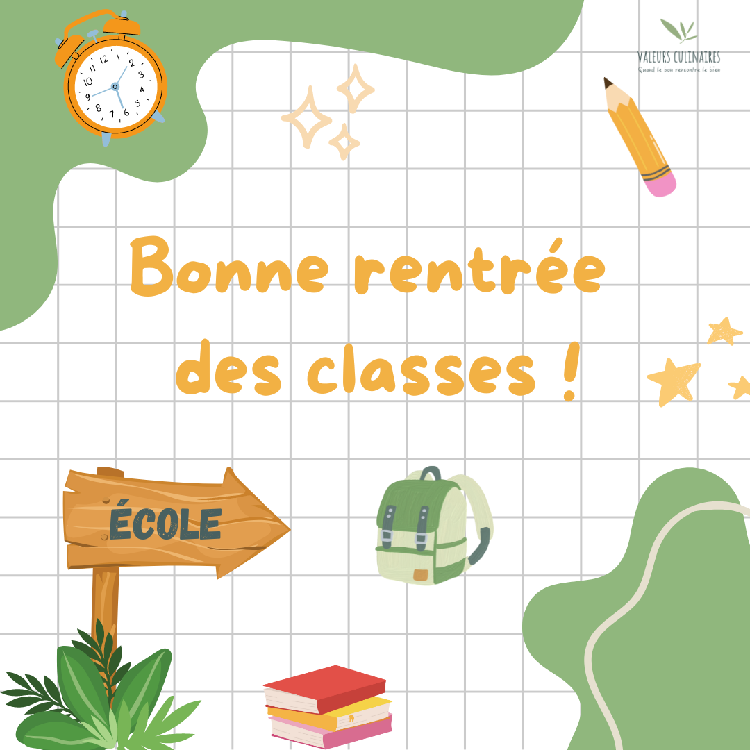 Bonne rentrée